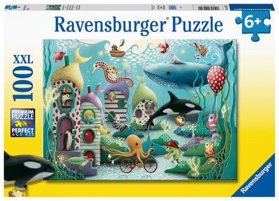 Ravensburger Puslespill Underverker Under Overflaten, 100 Biter