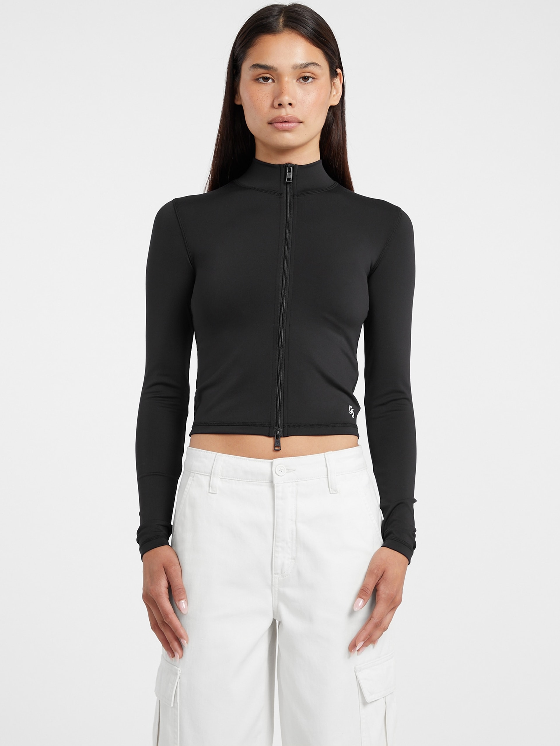 Blusa com zíper