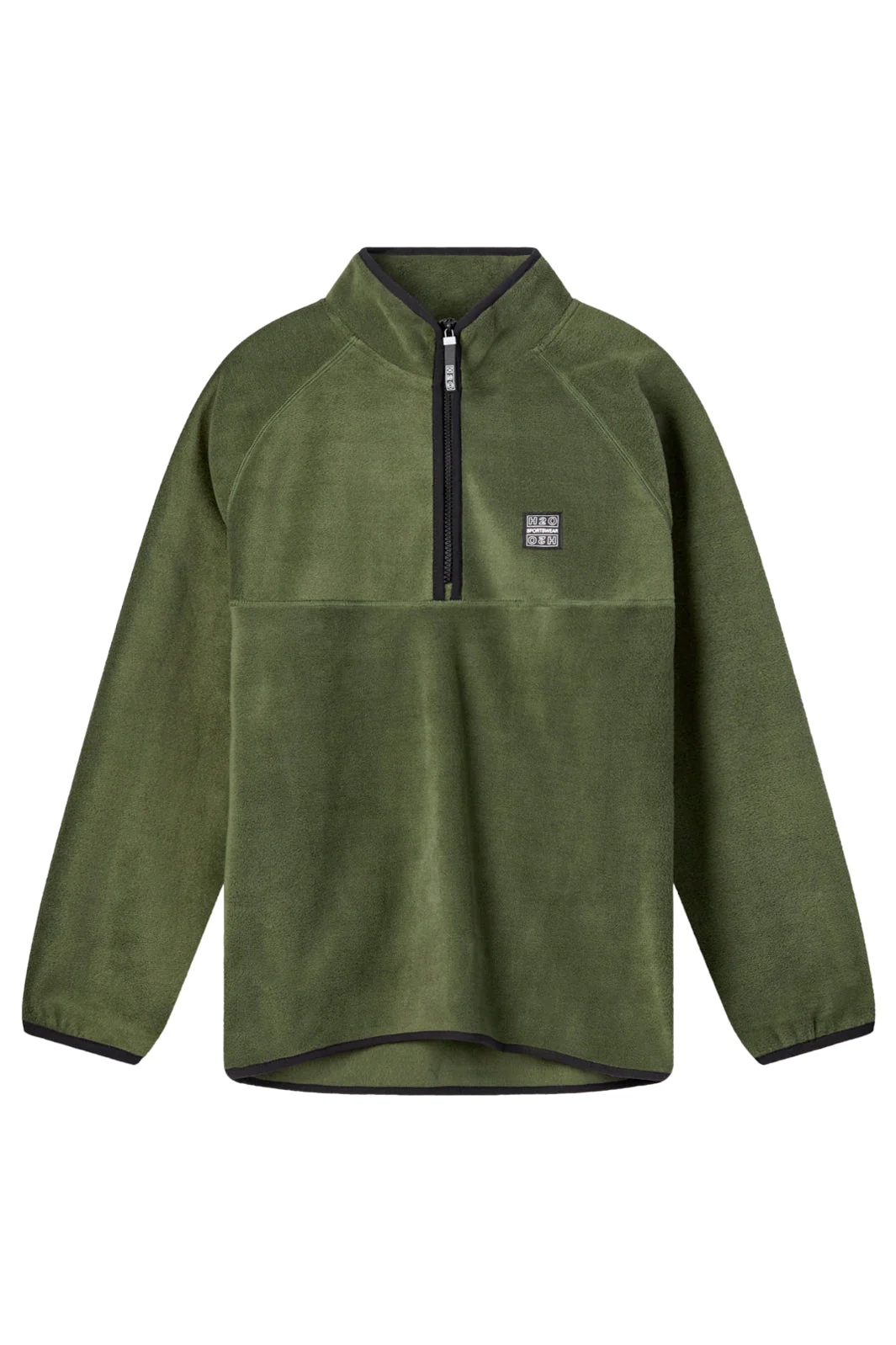H2O Sejerø Fleece Half Zip p army