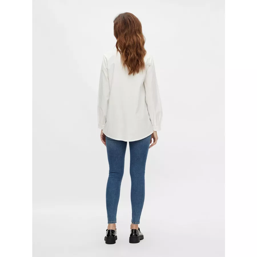 mama;licious Umstandsjeggings MLAMY Medium Blue Denim