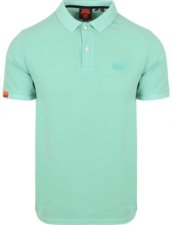 Superdry Polo Destroyed Groen M1110439A-2MD kopen