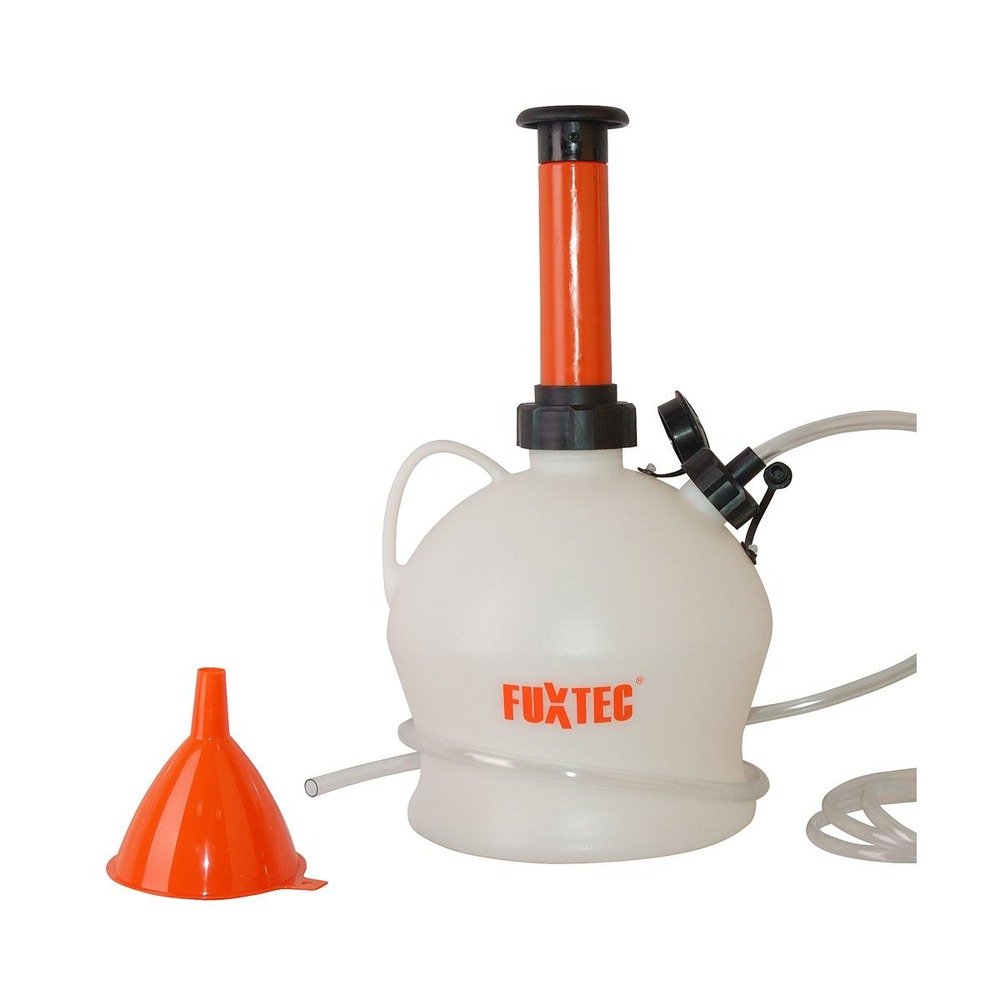Pompe vidange huile moteur - fx-ap4l - 4l, manuelle, huile debroussailleuse, tondeuse, taille haies
