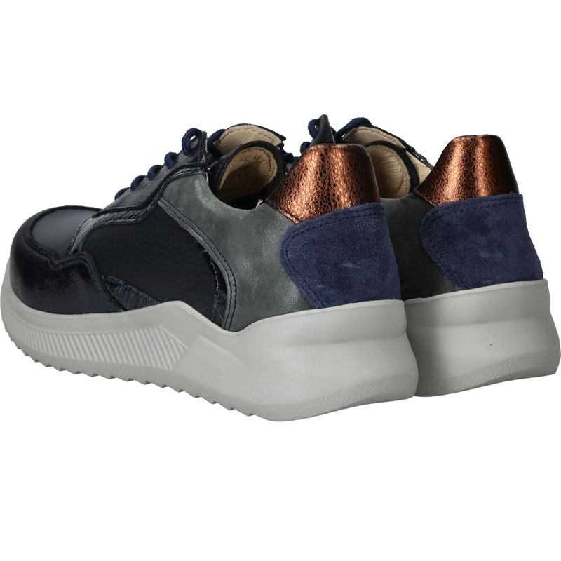 Wolky E-Way S2F Sneakers Blauw Dames