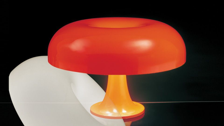 Artemide Nesso tafellamp oranje
