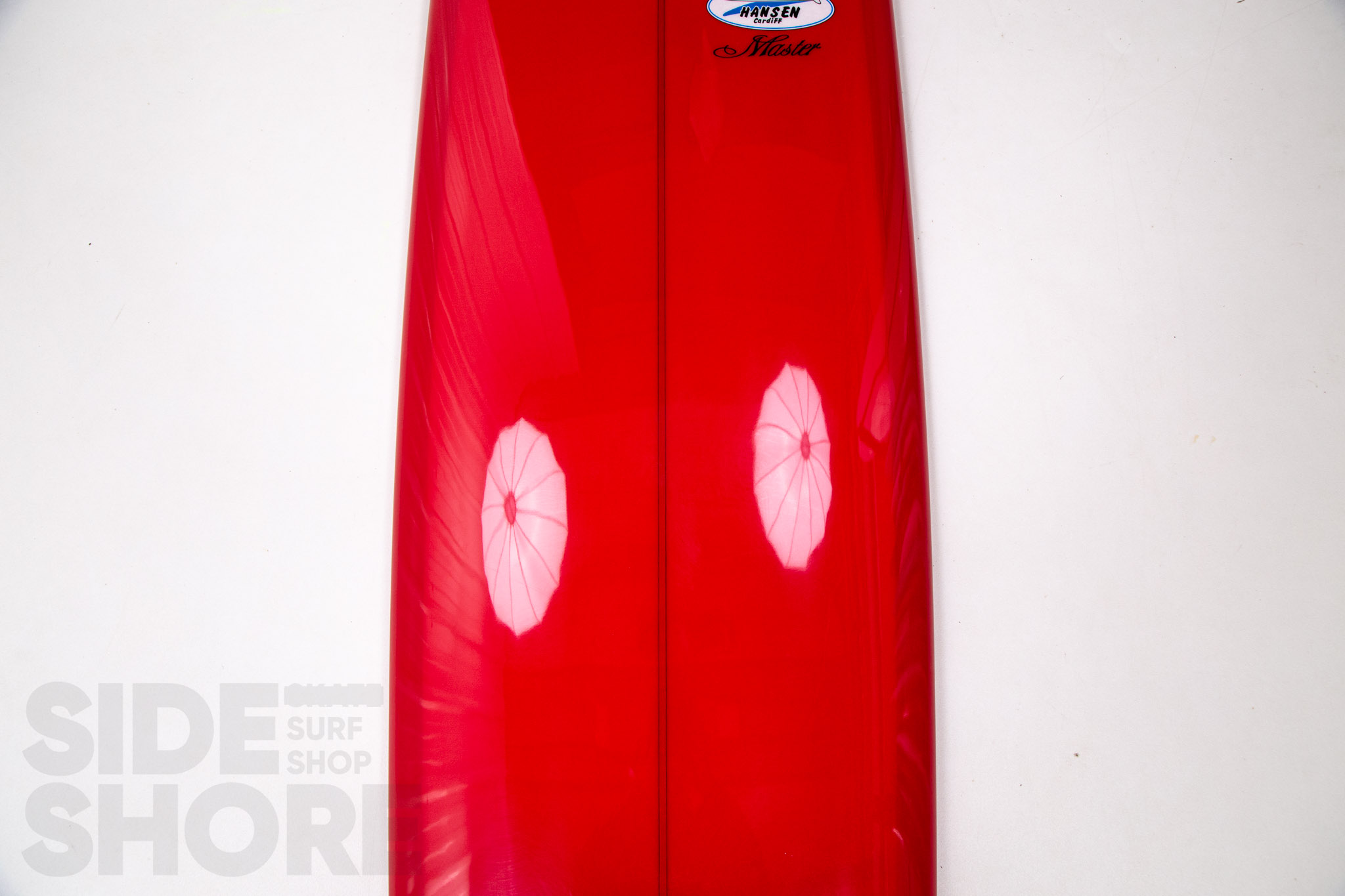 Hansen Surfboards Master - Tint Red   Polish - 9'6 x 22 5/8