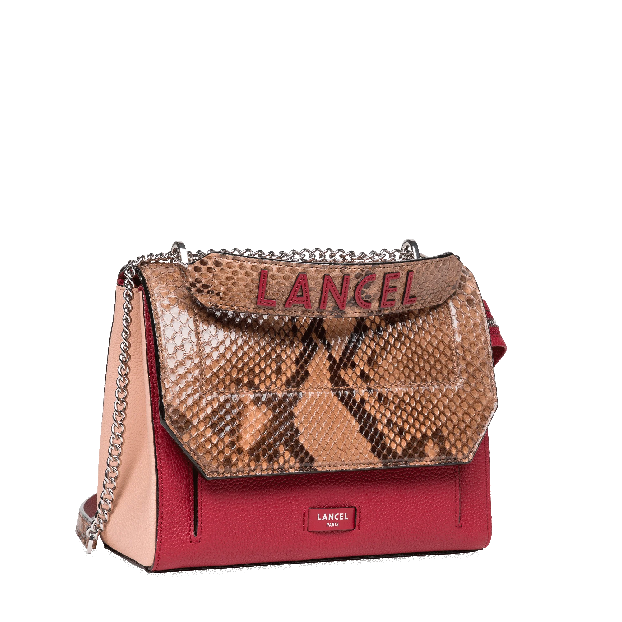 Sac rabat avec poignée  Ninon de Lancel-Multico Granit