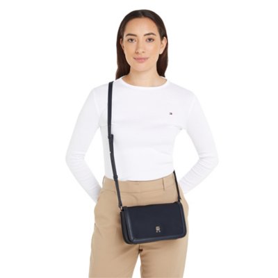 Sac à main Th Essential S Flap Crossover TOMMY HILFIGER