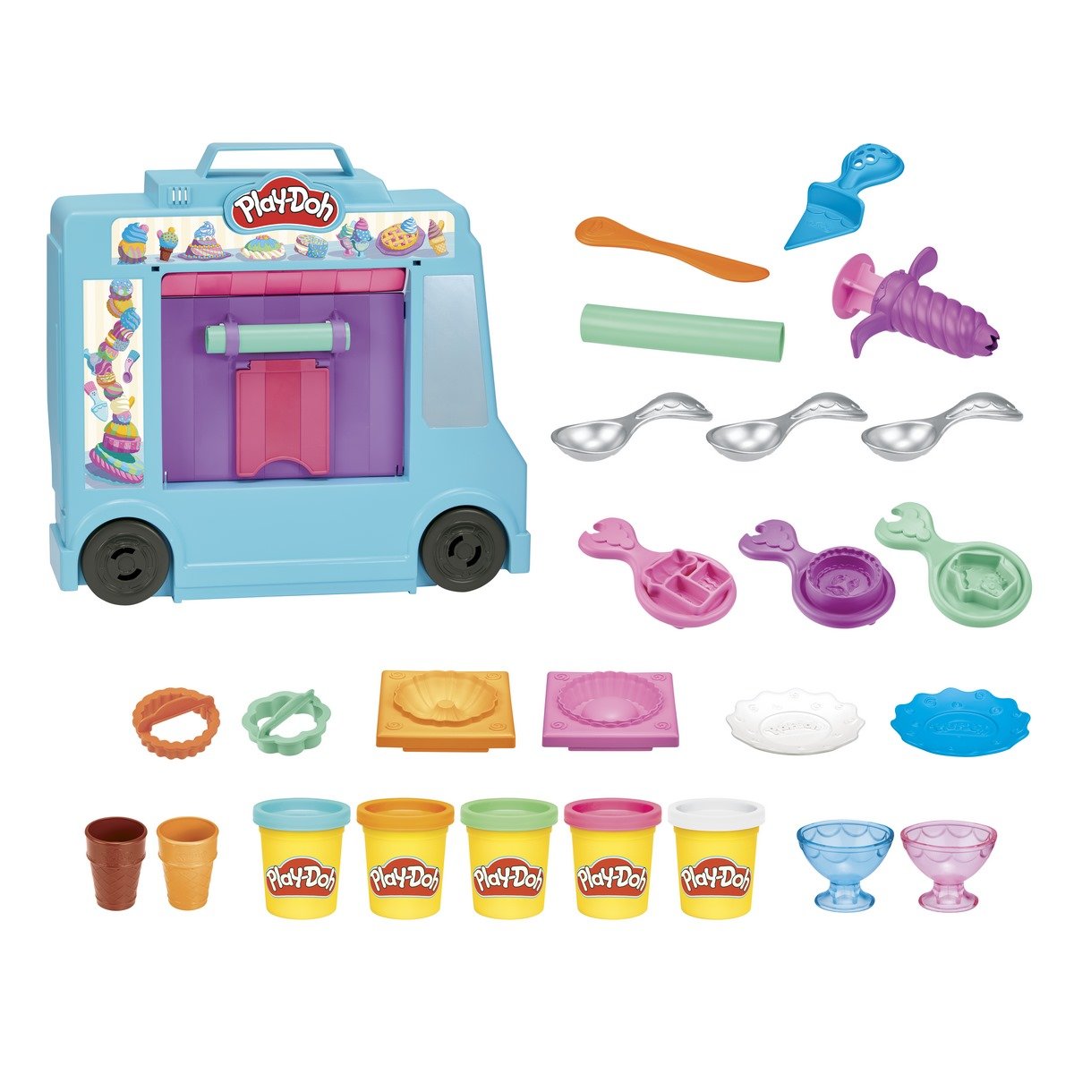 Pâte à modeler Play-Doh - Marchand de glaces ambulant