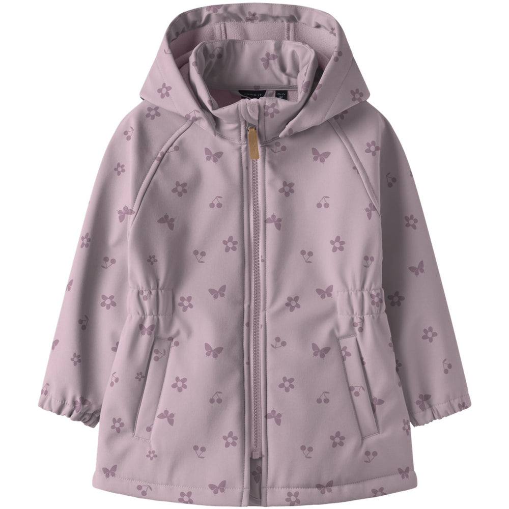 Køb Name It Keepsake Lilac Nmfalfa08 Softshell Jakke Magic 1Fo Tb
