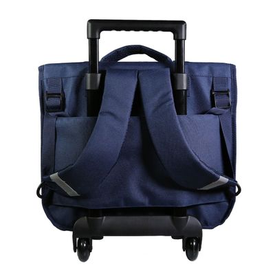 Cartable à roulettes Star Wars 38 cm - 2 compartiments - bleu - Bagtrotter
