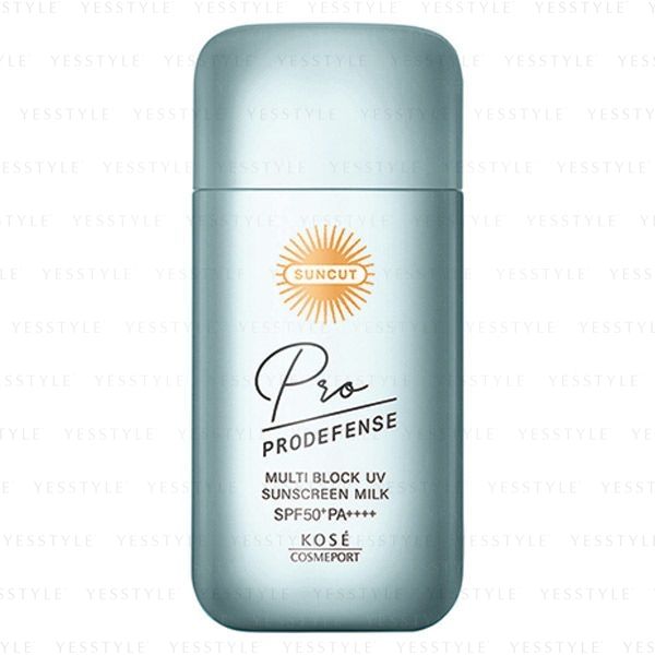 Kose - Suncut Prodefense UV Sunscreen Milk SPF 50+ PA++++