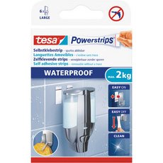 Powerstrips Pastille adhésive SMALL WATERPROOF, blanc