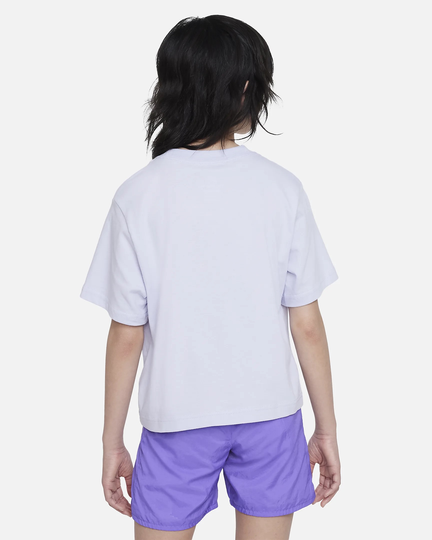 Nike Sportswear T-Shirt Meisjes Paars