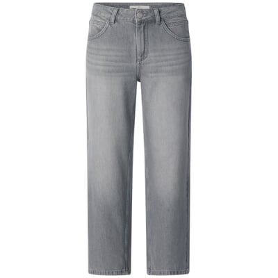 Damenjeans Cropped, Grau
