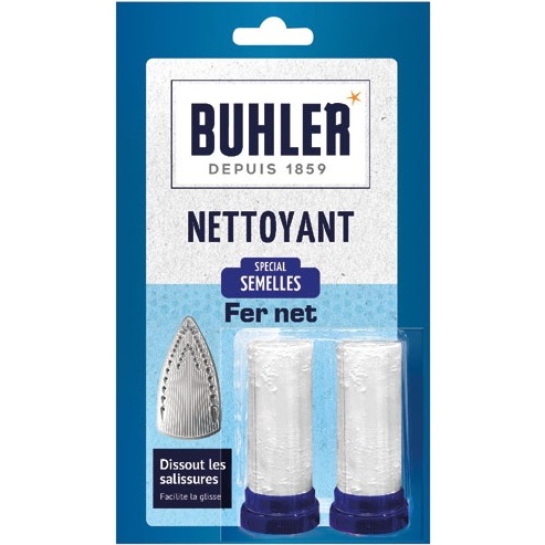 Stick nettoyant - semelle de fer à repasser - lot de 2