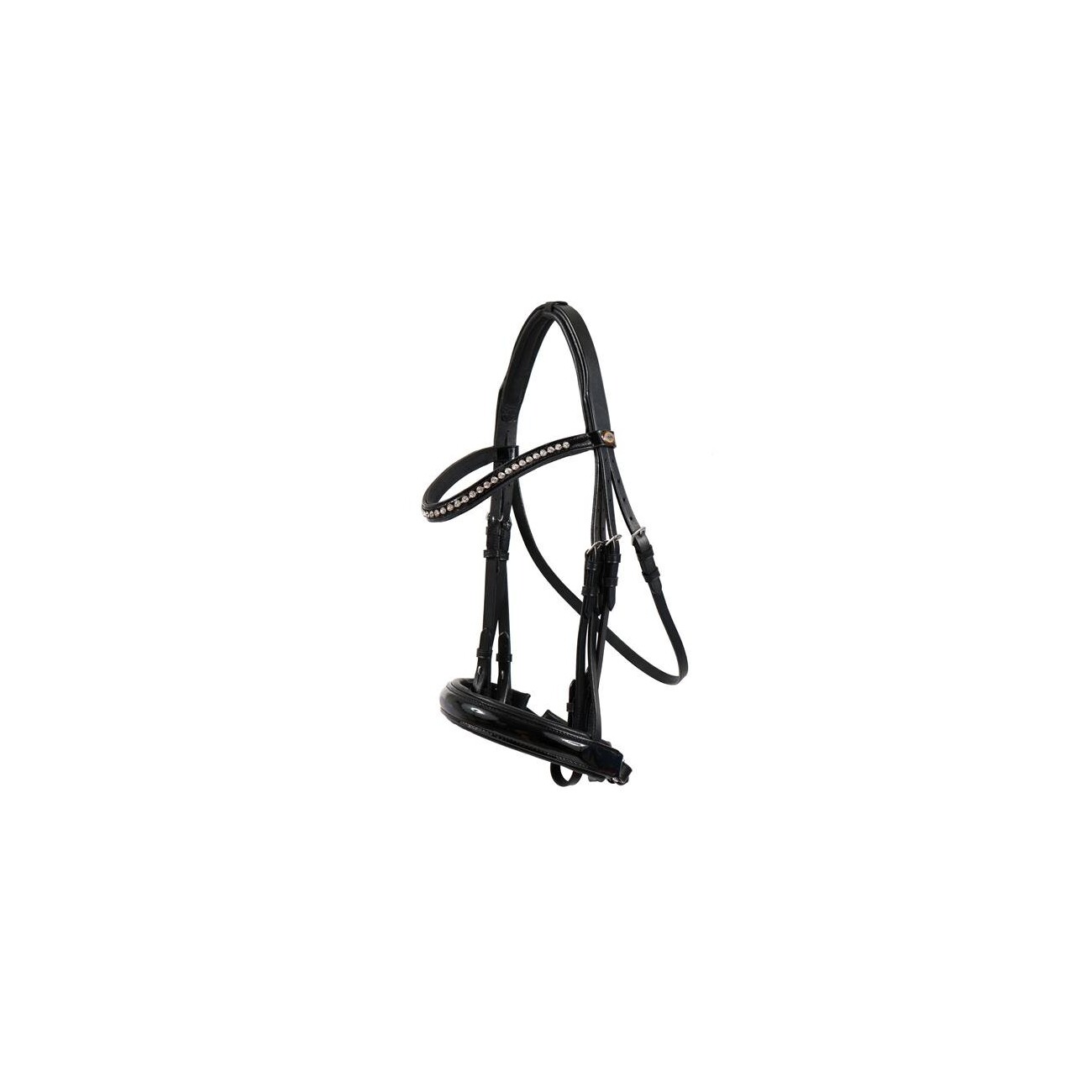 Hans Melzer Horse Equipment Hans Melzer Kandare Wiesbaden LACK Pony