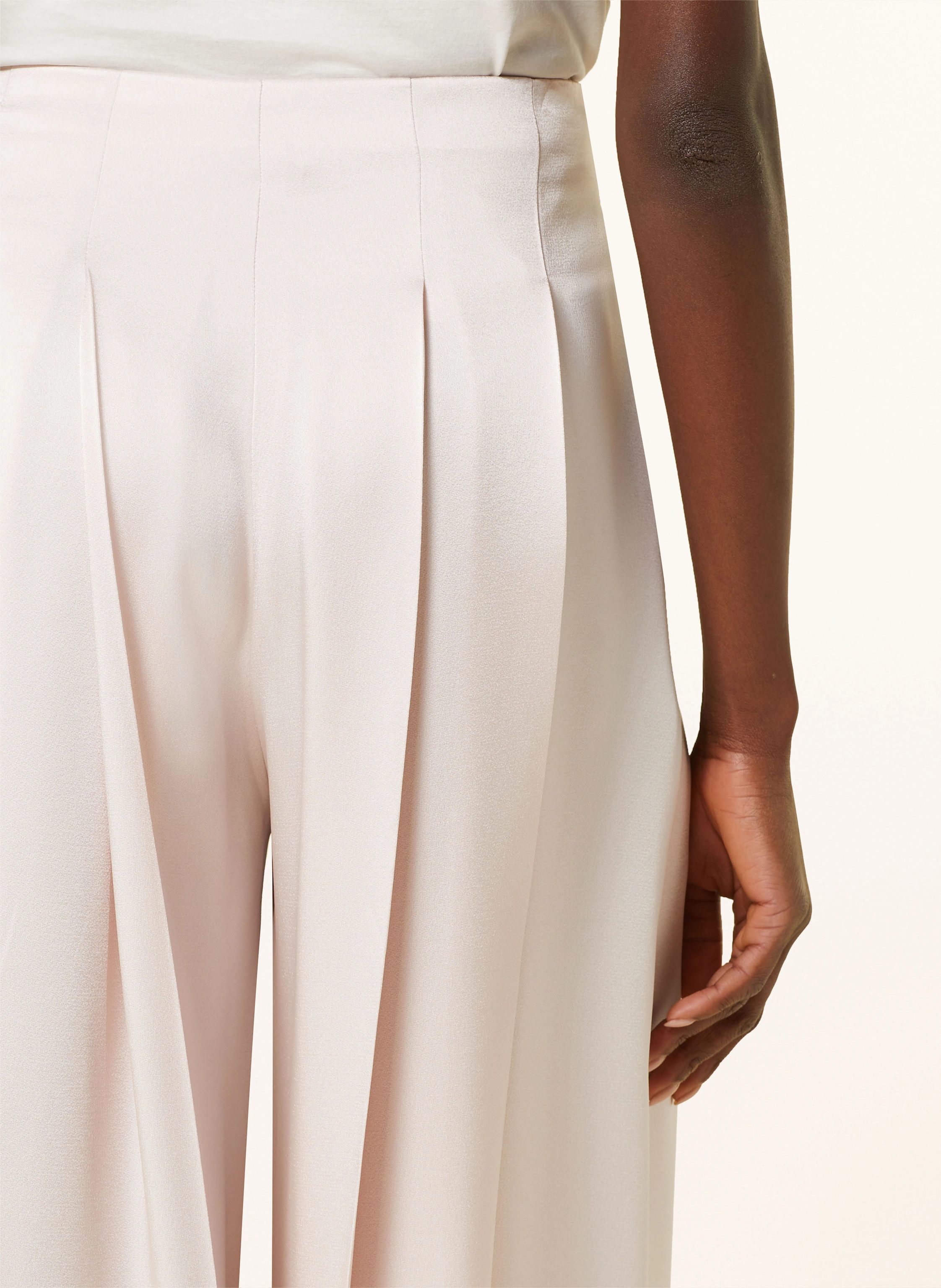 BOSS Marlenehose TETOSA aus Satin