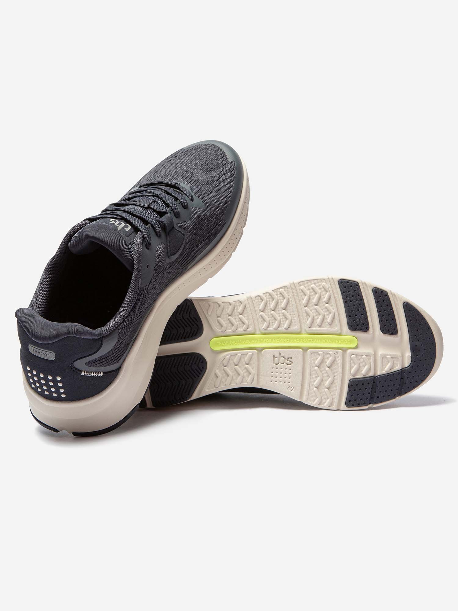 Baskets Homme Confort Textile Recyclé Marine
