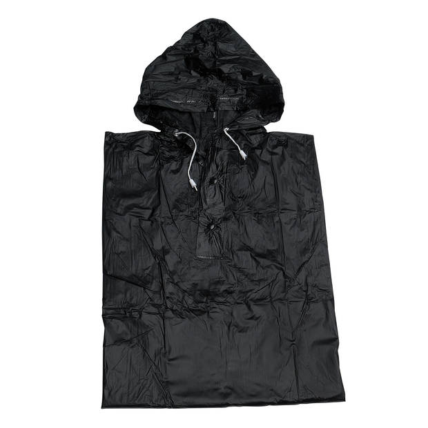 Falconetti regenponcho one size unisex zwart
