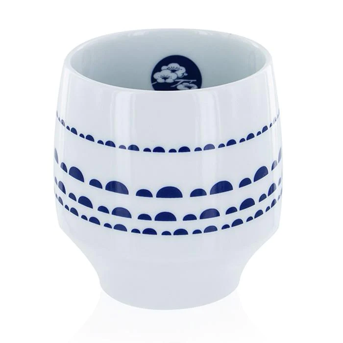 Tasse Nara - porcelaine avec motifs bleus Aromandise