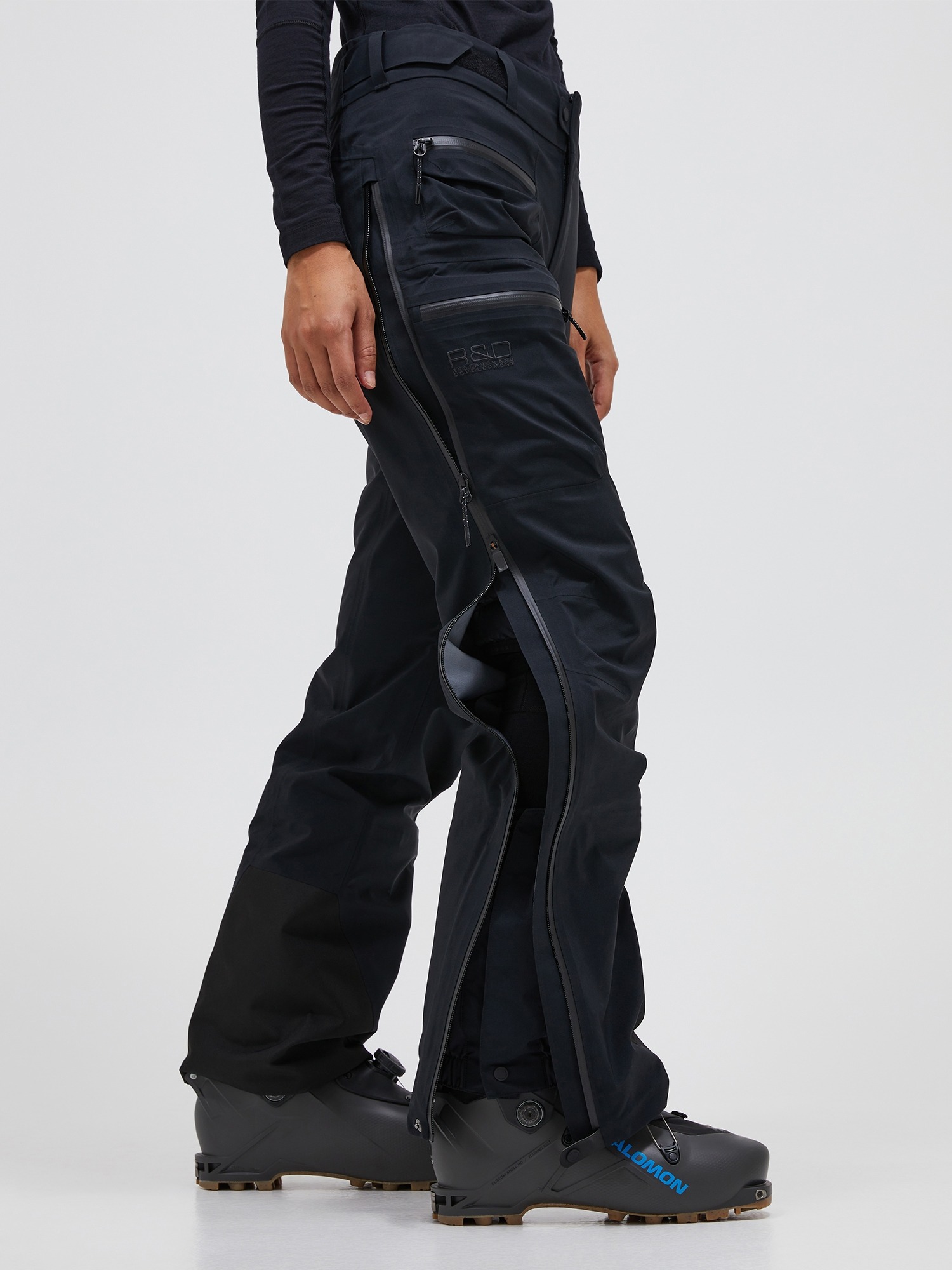 Vislight GORE-TEX C-Knit Shell Pants Dame Black