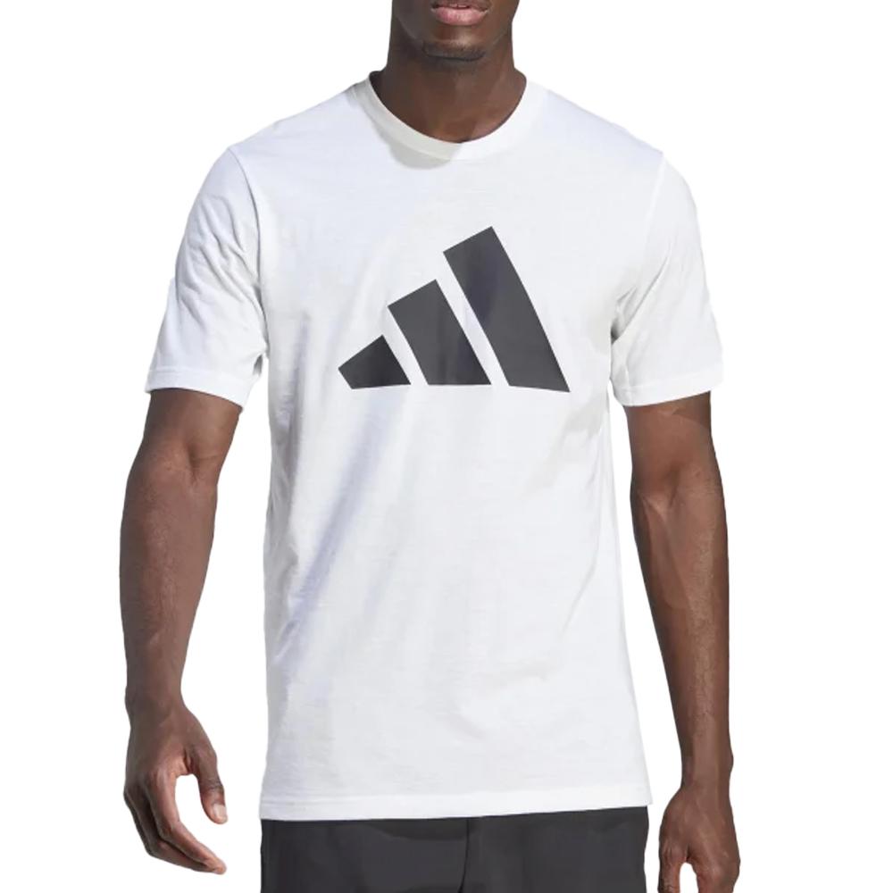 Adidas T-shirt Blanc Garçon Adidas HS1603