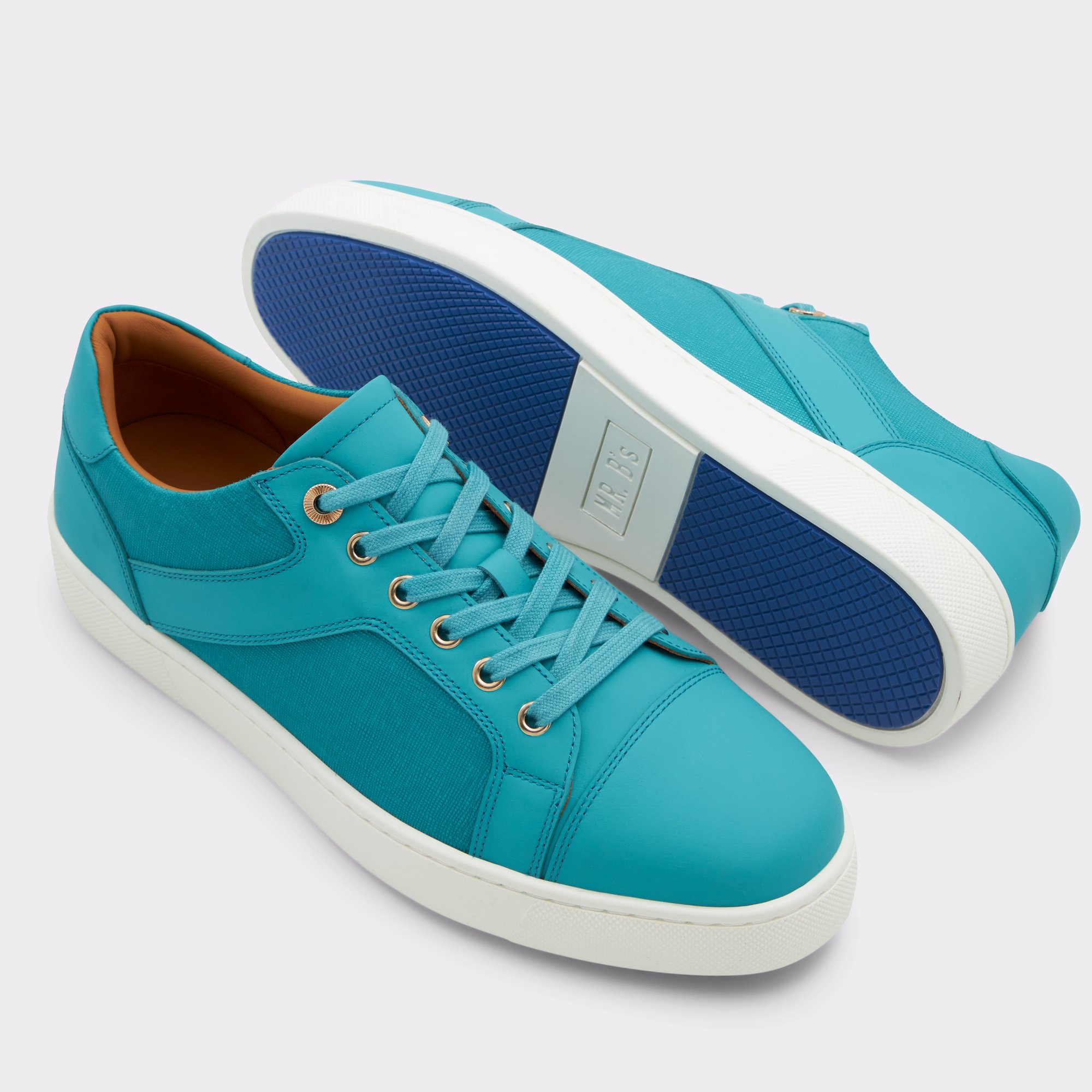 Crossfield Turquoise Men Low top