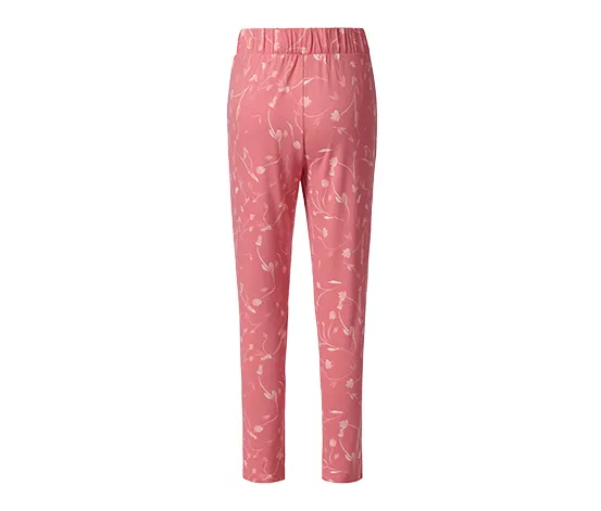 Jerseyhose, koralle mit Alloverprint