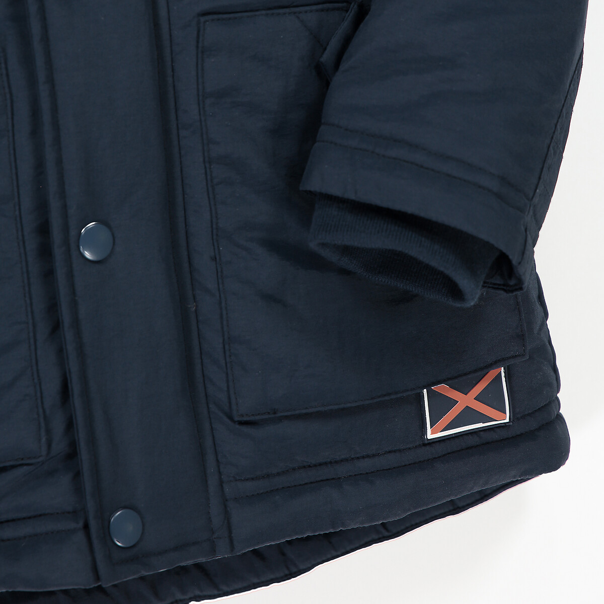 COLEÇÕES LA REDOUTE<br>Parka com capuz e forro de lã