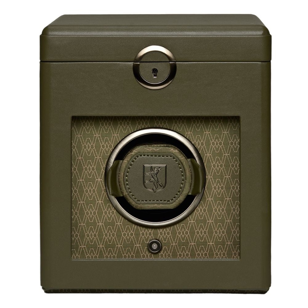 Wolf 1834 Earth Single Uhrenbeweger Olive