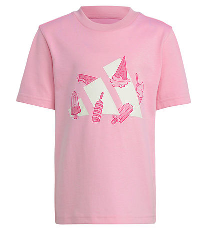 adidas Performance T-Shirt - LK L Ice - Echtes Rosa