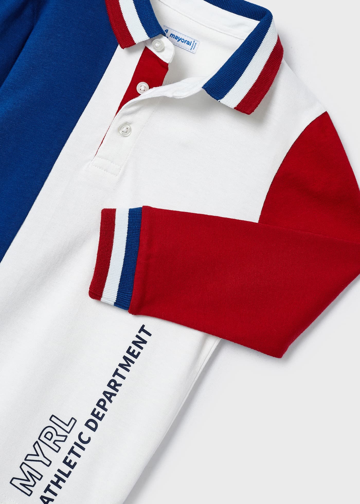 Camisa polo de rugby infantil Better Cotton