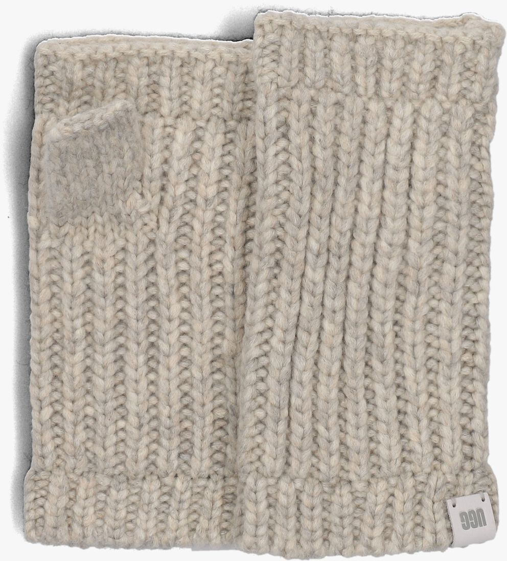 UGG lichtgrijze ugg handschoenen chunky fingerless mitten