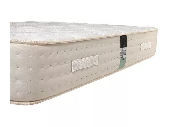 Matelas Purlux, 26cm, latex, mousse haute densité, ferme, indépendance du couchage, face été/hiver, 160x200cm