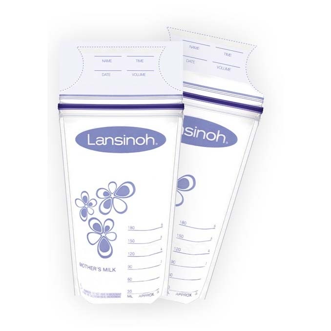 Lansinoh moedermelk bewaarzakjes 180ml - 25 stuks