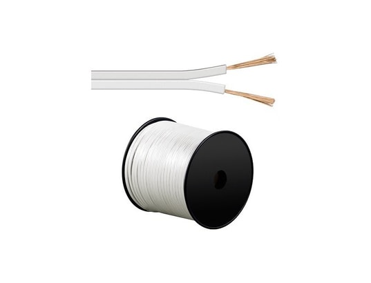 ALPEXE - Enceinte centrale LSK 2X1.5 BLANC - 100m CCA
