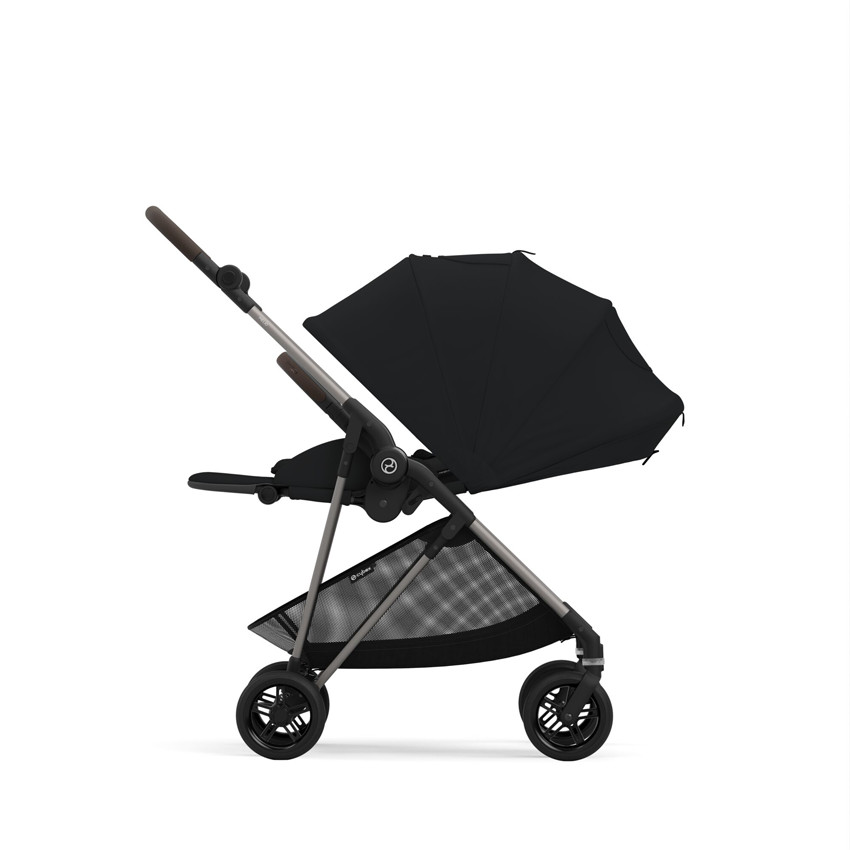 Poussette Melio 3 - Moon black