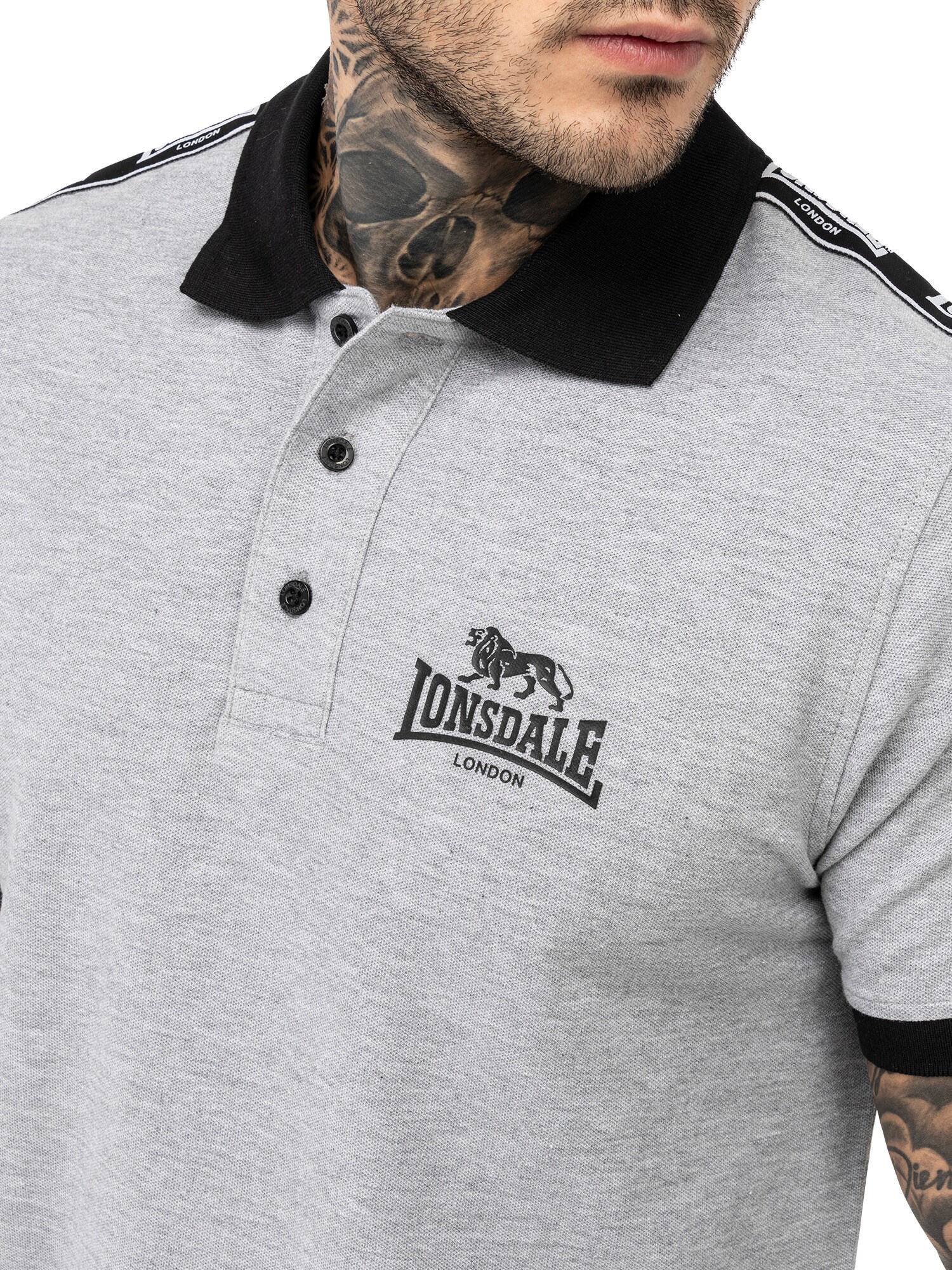 Lonsdale Herren Poloshirt normale Passform SETTER