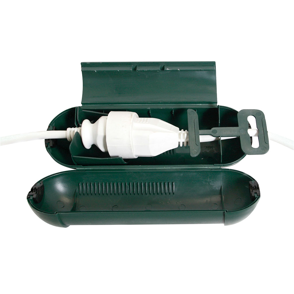 Boîtier étanche et isolant pour électricité 6.5x26x6.5cm