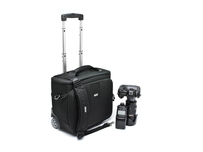 Think Tank Kameratasche Airport Navigator Schwarz Trolleykoffer mit zweiseitigem Zugriff auf Kamera