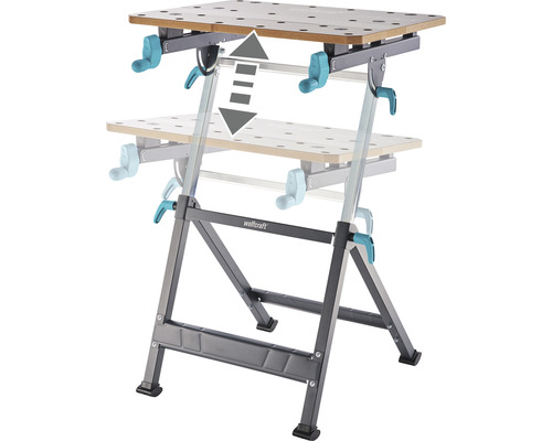Wolfcraft MASTER 650 ERGO klem- en werktafel