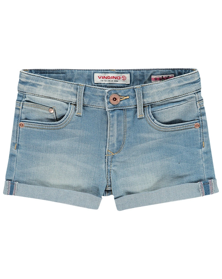 Jeans-Shorts DAIZY VINTAGE High Waist in light indigo