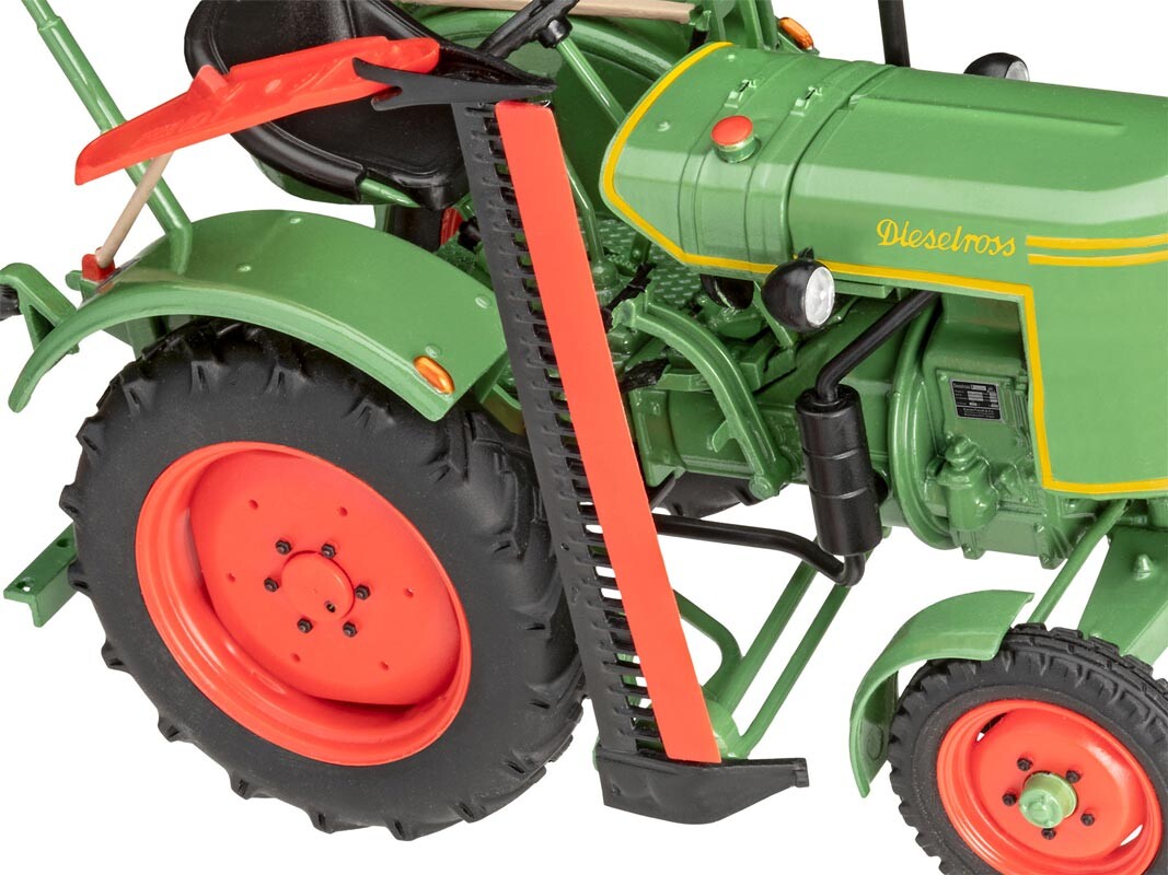 Revell - Fendt F20 Traktor Byggesæt Inkl. Maling - Easy Click - 1:24 - 67822
