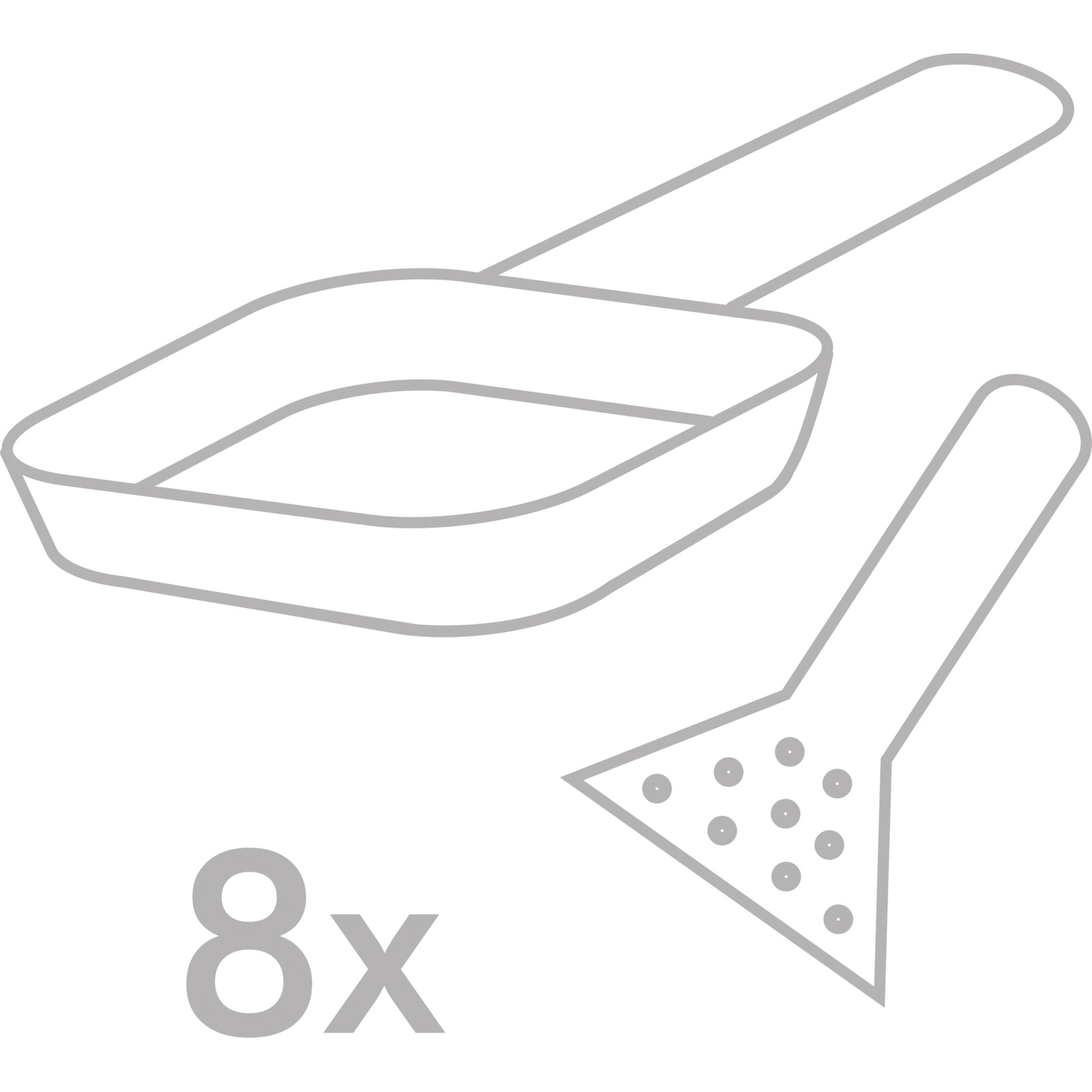 Trisa Raclettegerät Supreme 8 ceramic