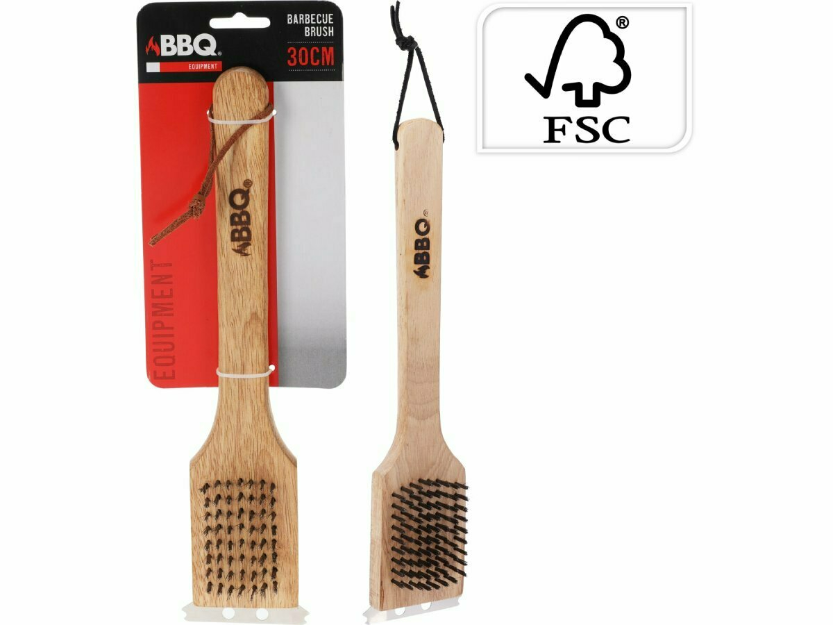 BBQ 30 cm barbecueborstel