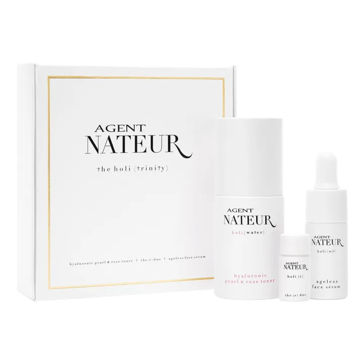 Agent Nateur Coffret routine de soins visage Holi(Trinity)