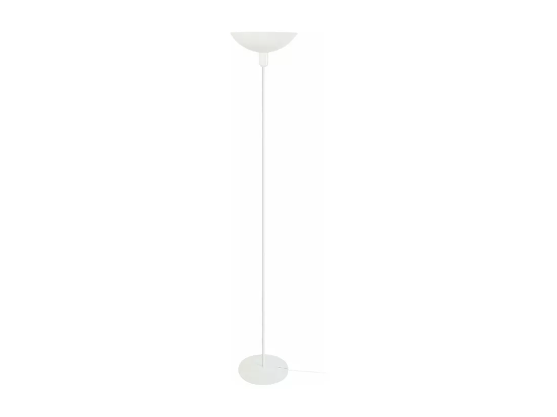 Lampadaire trepied métal rose 155 cm.