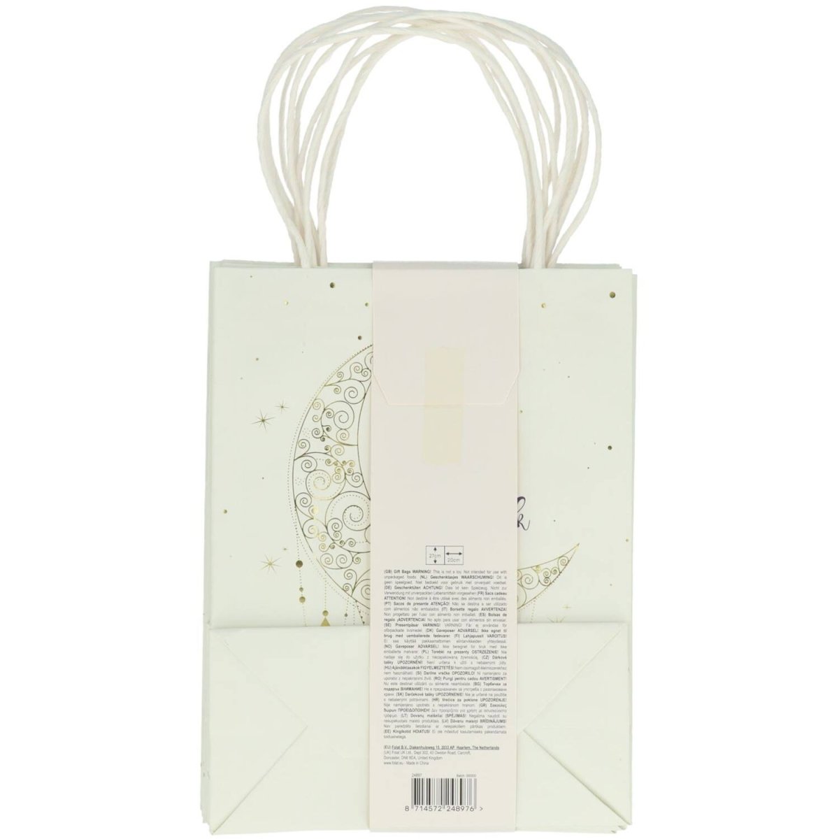 Eid Mubarak Cadeautasje 27cm 6st