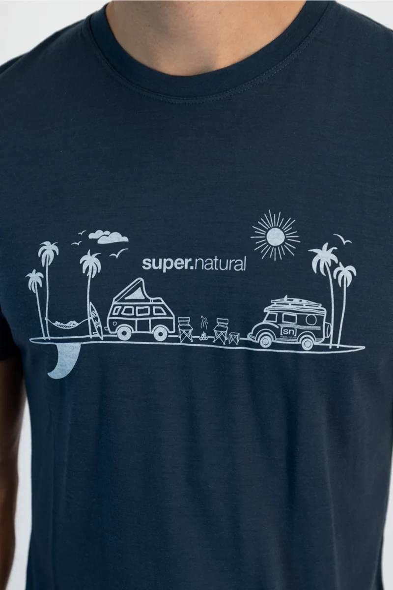super.natural All On Board Merino Herren T-Shirt