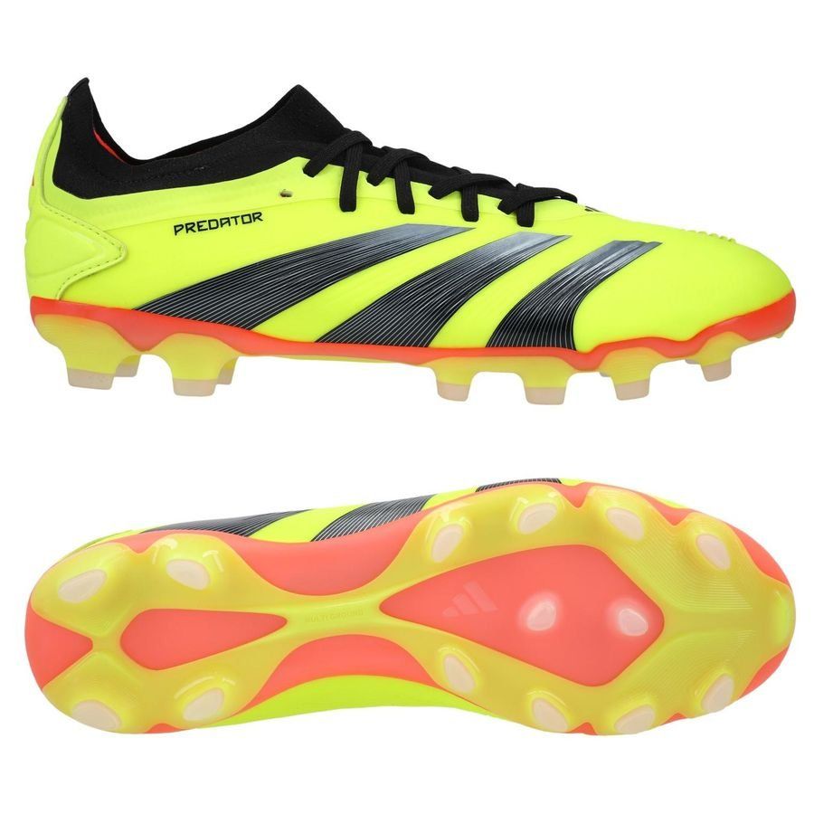adidas Predator Pro MG Energy Citrus - Jaune/Noir/Rouge